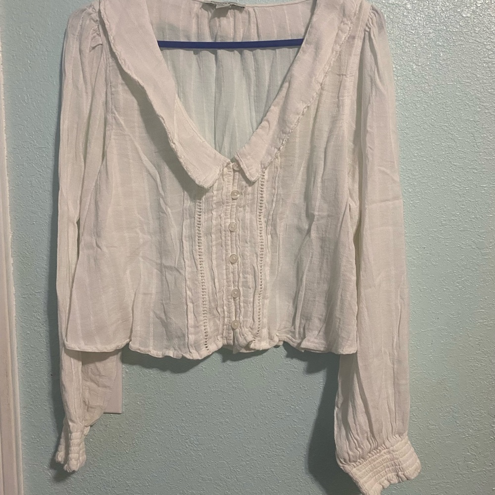 American Eagle Crop Top Blouse